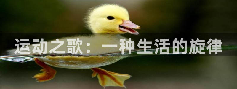 J9官网下载娱乐：运动之歌：一种生活的旋律