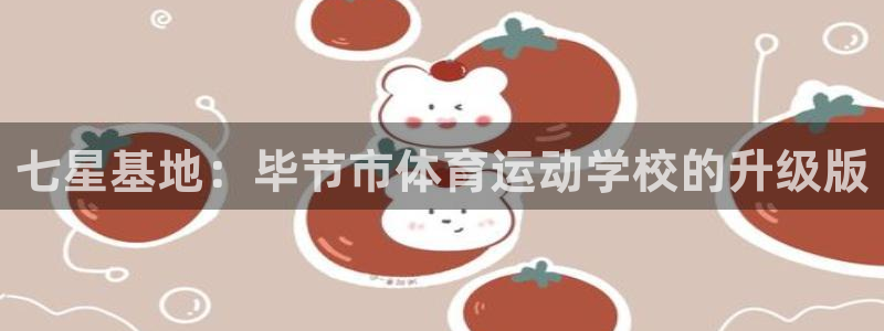 J9官网下载是干嘛的公司：七星基地：毕节市体育运动学